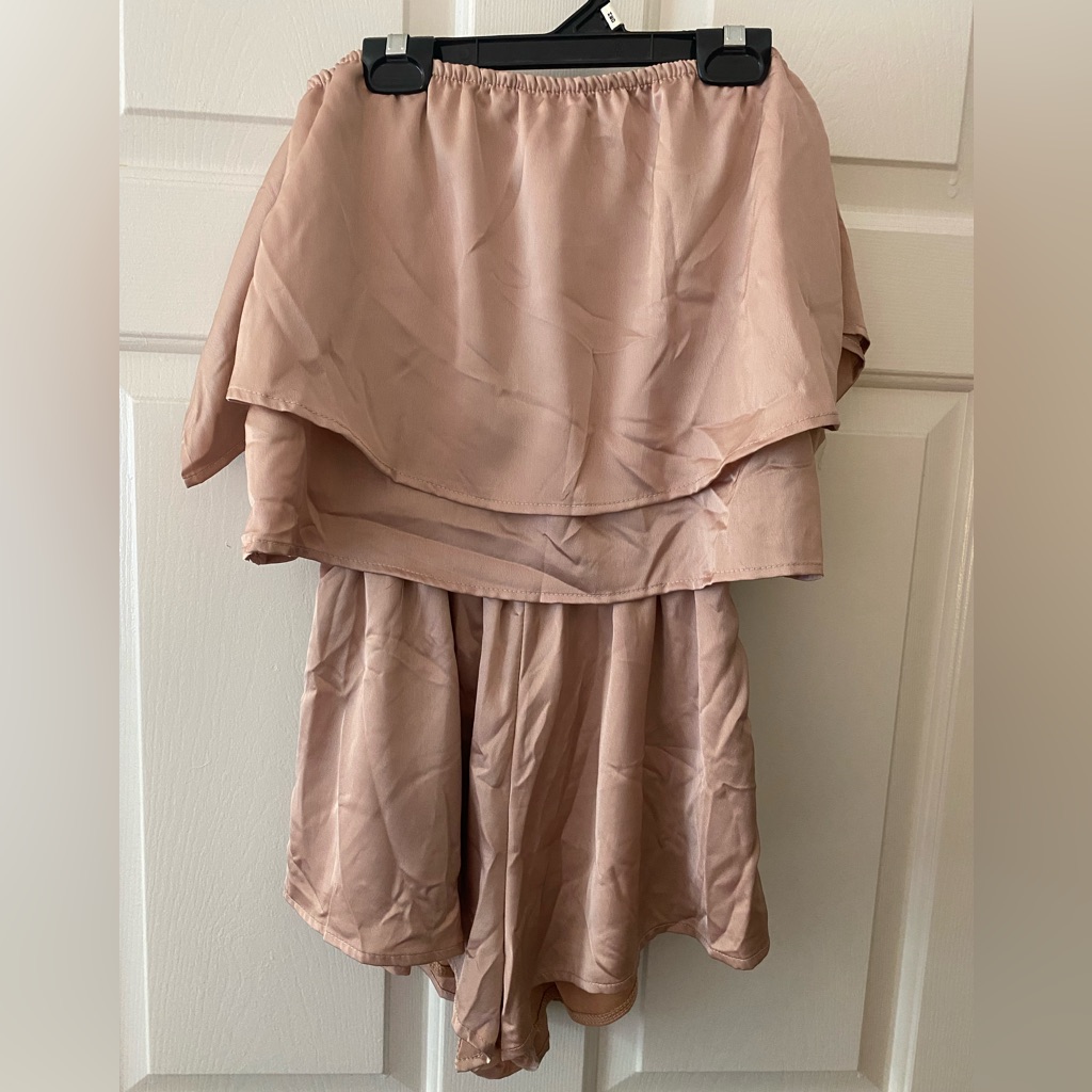 Reverse Rose Gold Romper
